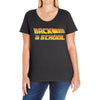 Back To The School Future Ladies Curvy T-Shirt