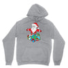 santa with piles of christmas Unisex Hoodie