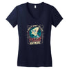 on this plane Women's V-Neck T-Shirt