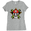 pirate plumber Ladies Fitted T-Shirt