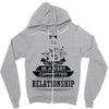 I Am Music Actually In A Very Commited Relationship Zipper Hoodie