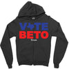 vote beto texas Zipper Hoodie