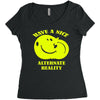 alternate reality Women's Triblend Scoop T-shirt