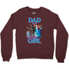 dad of the birthday girl Crewneck Sweatshirt