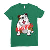 bad dog Ladies Fitted T-Shirt