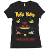 poke nom nom nom Ladies Fitted T-Shirt
