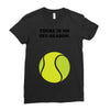 There is No Off-Season Ladies Fitted T-Shirt