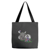 moosing block Tote Bags