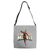 captain marvel 2 Adjustable Strap Totes