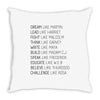Dream Like Martin Throw Pillow