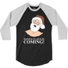 santa is coming 3/4 Sleeve Shirt