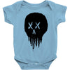 trickle skull Baby Onesie