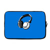 headphones black humor Laptop sleeve
