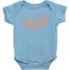 Camping Red Baby Bodysuit