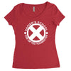 x men avengers marvel comics gift Women's Triblend Scoop T-shirt
