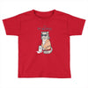 the big meowski Toddler T-shirt