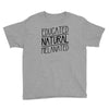 educated, natural, melanated Youth Tee