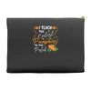 fall i teach the cutest pumpkins Accessory Pouches