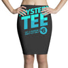 mystery tee Pencil Skirts