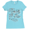 pour le transport Ladies Fitted T-Shirt