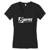 burns london new Women's V-Neck T-Shirt