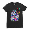 King Of Jungle Ladies Fitted T-Shirt