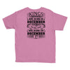 Real Kings Are Born On December 27 Youth Tee