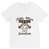little miss fucking sunshine V-Neck Tee