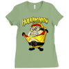 hulkaminion   yellow outfit Ladies Fitted T-Shirt