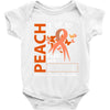 wear peach for  my [you can write any name] Baby Bodysuit