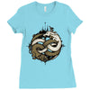 neverending fight Ladies Fitted T-Shirt
