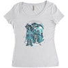 honor their sacrifice never forget Women's Triblend Scoop T-shirt