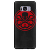 red skull logo avengers marvel comics gift Samsung Galaxy S8 Plus Case
