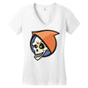 darkniac logo Women's V-Neck T-Shirt