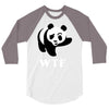 wtf panda 3/4 Sleeve Shirt