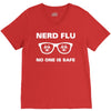 nerd flu no one is safe V-Neck Tee