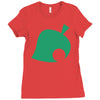 animal crossing tribute ladies Ladies Fitted T-Shirt