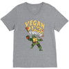 vegan pizza power V-Neck Tee