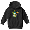 rufu  the green wolf Youth Hoodie