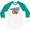 octopus with bubble gun goes pewpew 3/4 Sleeve Shirt