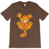 garfield scratching, ideal gift or birthday present funny T-Shirt