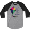 fly a kite 3/4 Sleeve Shirt
