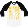 winner winner chicken dinner 3y 3/4 Sleeve Shirt