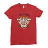 peach's gym Ladies Fitted T-Shirt