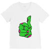 zombie okay V-Neck Tee