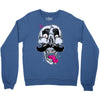 king of mustache Crewneck Sweatshirt