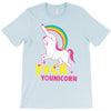 gay pride f#ck younicorn funny rude unicorn T-Shirt