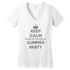 summer party Women's V-Neck T-Shirt