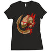 oh no not again Ladies Fitted T-Shirt