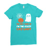 i'm the crazy cat lady Ladies Fitted T-Shirt